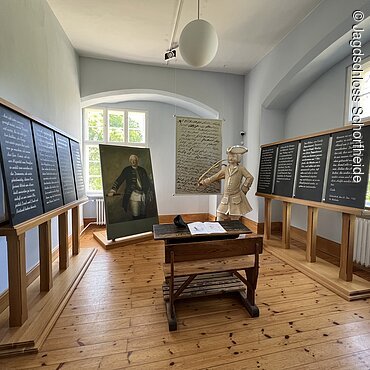 Preußenzimmer im Jagdschloss Schorfheide