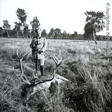 Kaiser Wilhelm II. auf der Jagd