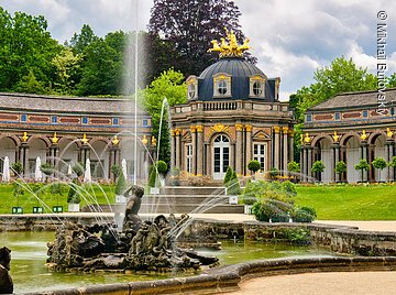 Wasserspiele Obere Grotte Eremitage (Bayreuth, Fichtelgebirge)