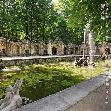Bayreuth, Eremitage, Altes Schloß, Untere Grotte