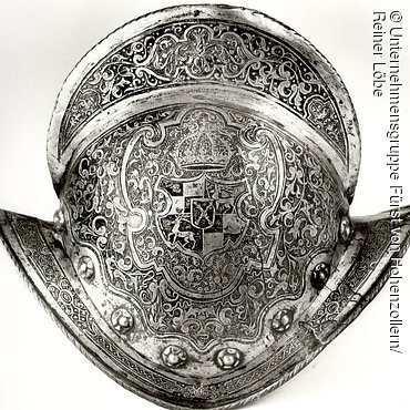 Morion der Fürstlich Hohenzollernschen Leibgarde