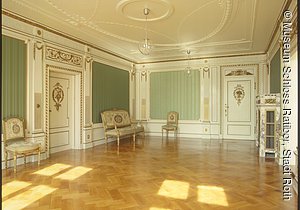 Musikzimmer, Schloss Ratibor, Roth