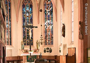 Chor, Laurentiuskirche, Roßtal