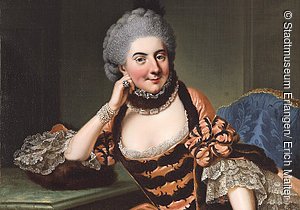 Markgräfin Sophie Caroline um 1762-65