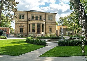 Gartenansicht des Wagnermuseum, Bayreuth