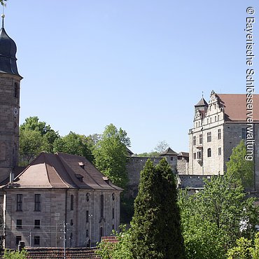 Burg Cadolzburg mit Pfarrkirche