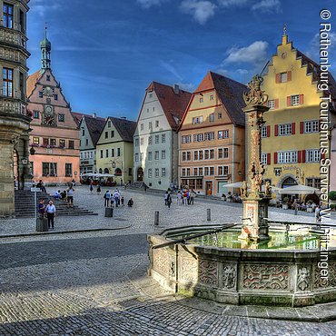 Marktplatz, Rothenburg ob der Tauber