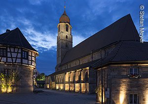 Langenzenn, Stadtkirche und Heimatmuseum bei „Langenzenn leuchtet”