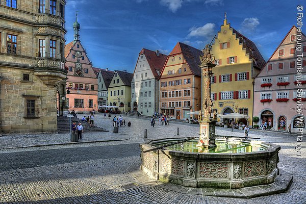 Marktplatz, Rothenburg ob der Tauber