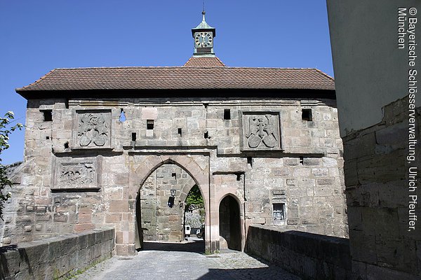 Torbau zur Vorburg, Cadolzburg