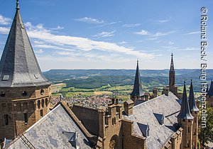Aussicht, Burg Hohenzollern