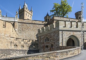 Auffahrtsanlage, Burg Hohenzollern