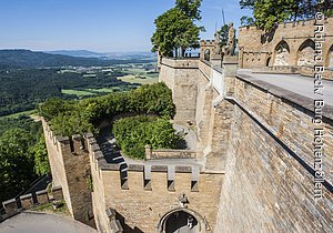 Auffahrtsanlage, Burg Hohenzollern