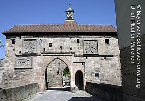 Torbau zur Vorburg, Cadolzburg