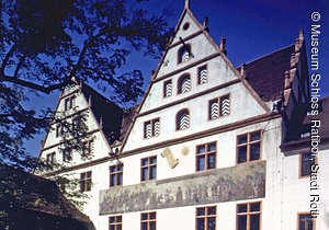 Hofansicht Schloss Ratibor, Roth