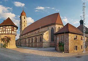Heimatmuseum, Stadtkirche (Langenzenn, Romantisches Franken)