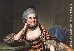 Markgräfin Sophie Caroline um 1762-65
