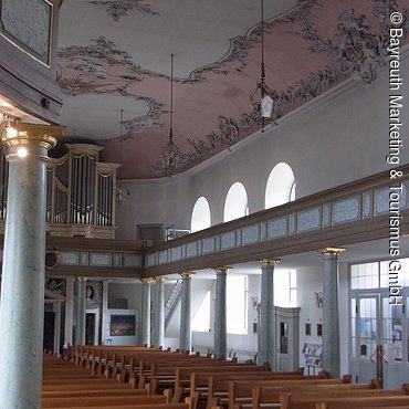 Innenraum der Schlosskirche, Bayreuth