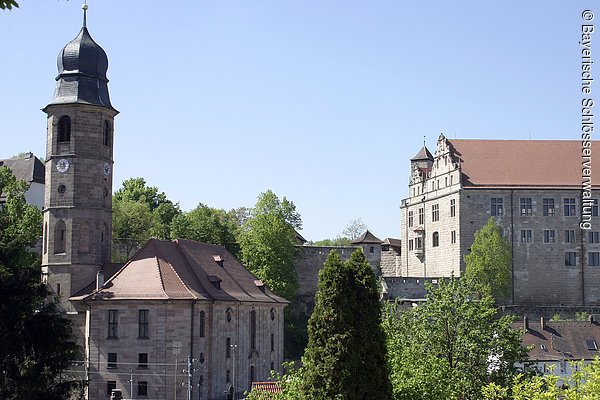 Burg Cadolzburg mit Pfarrkirche