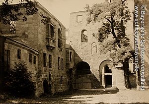 Innenhof 1966, Cadolzburg