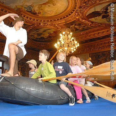 Odysseusführung für Kinder auf Schloss Ratibor, Roth