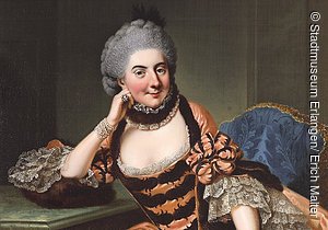 Markgräfin Sophie Caroline um 1762-65