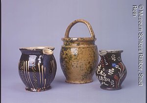 Mittelfränkische Keramik auf Schloss Ratibor, Roth