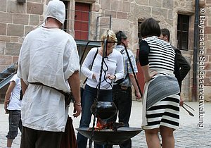 Kochen wie im Mittelalter auf Burg Cadolzburg