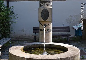 Brunnen, Chorherrenstift, Langenzenn