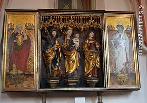 Marienaltar, Chorherrenstift, Langenzenn