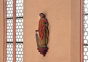 Laurentiusstatue, Laurentiuskirche, Roßtal