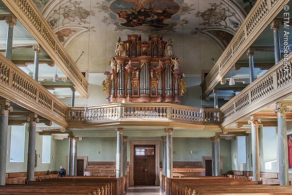 Innenraum der Neustädter Kirche, Erlangen