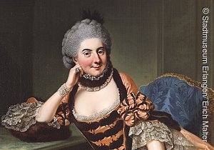 Markgräfin Sophie Caroline um 1762-65