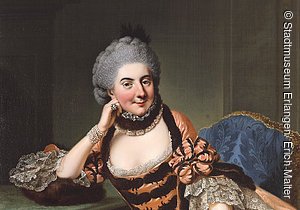 Markgräfin Sophie Caroline um 1762-65