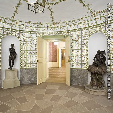 Neues Schloss, Gartensaal des „Italienischen Schlösschens”, Bayreuth