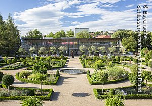 Heilkräutergarten mit Citrushaus, Ansbach