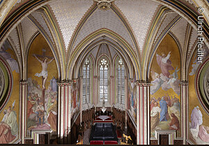 Schlosskapelle mit Nazarener Gemälden, Schloss Stolzenfels