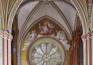 Schlosskapelle mit Nazarener Gemälden, Schloss Stolzenfels