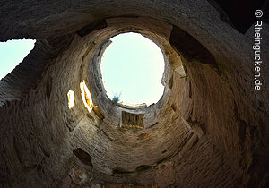 In der Ruine der Burg Rheinfels, St. Goar